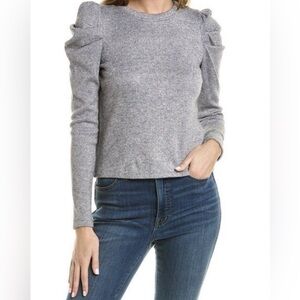 199 Elegant Gray Women's Crew Neck Sweater